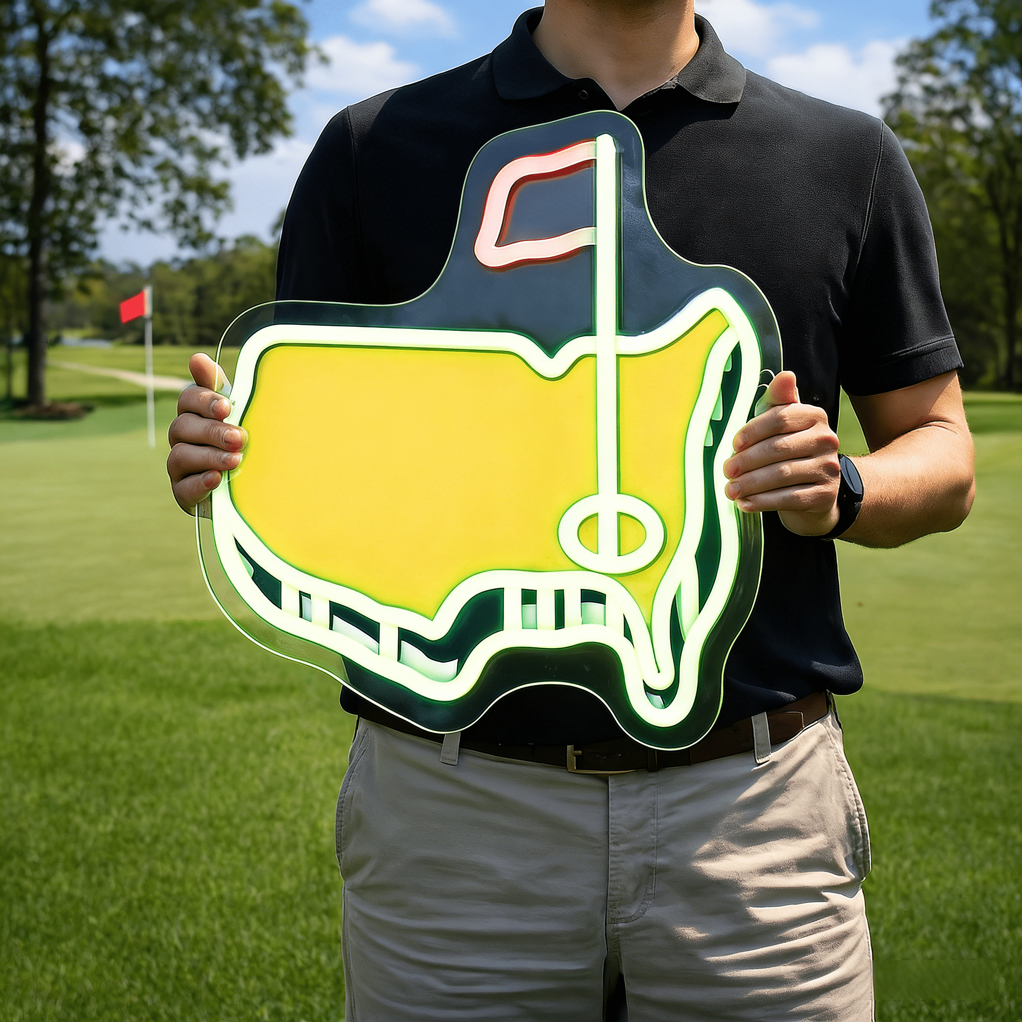 Golf LED Neon Sign for Bar Garage Man Cave and Gift USB Neon Sign - Shineneon