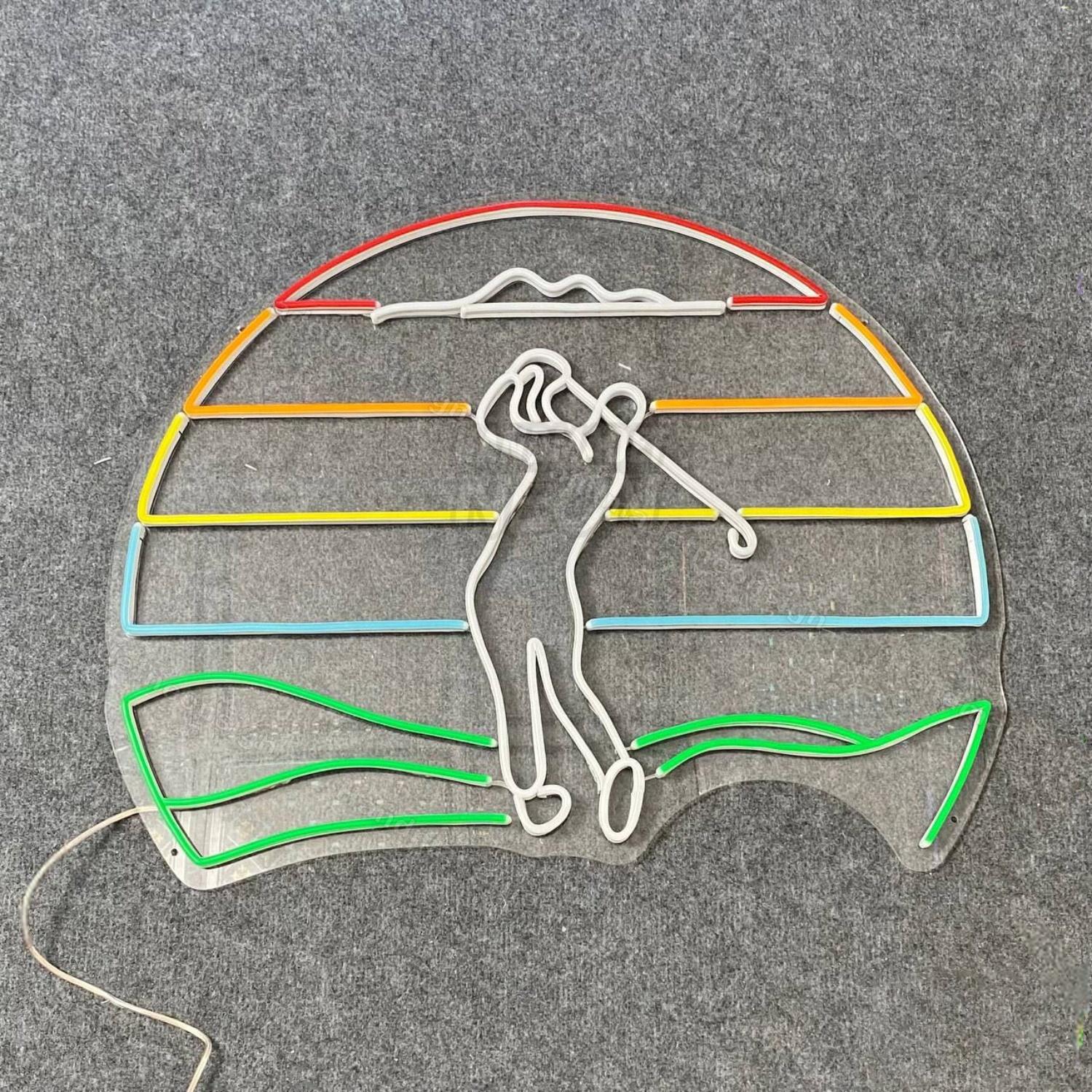 Golf Led Neon Sign Golfing Led Light Decor | Shineneon