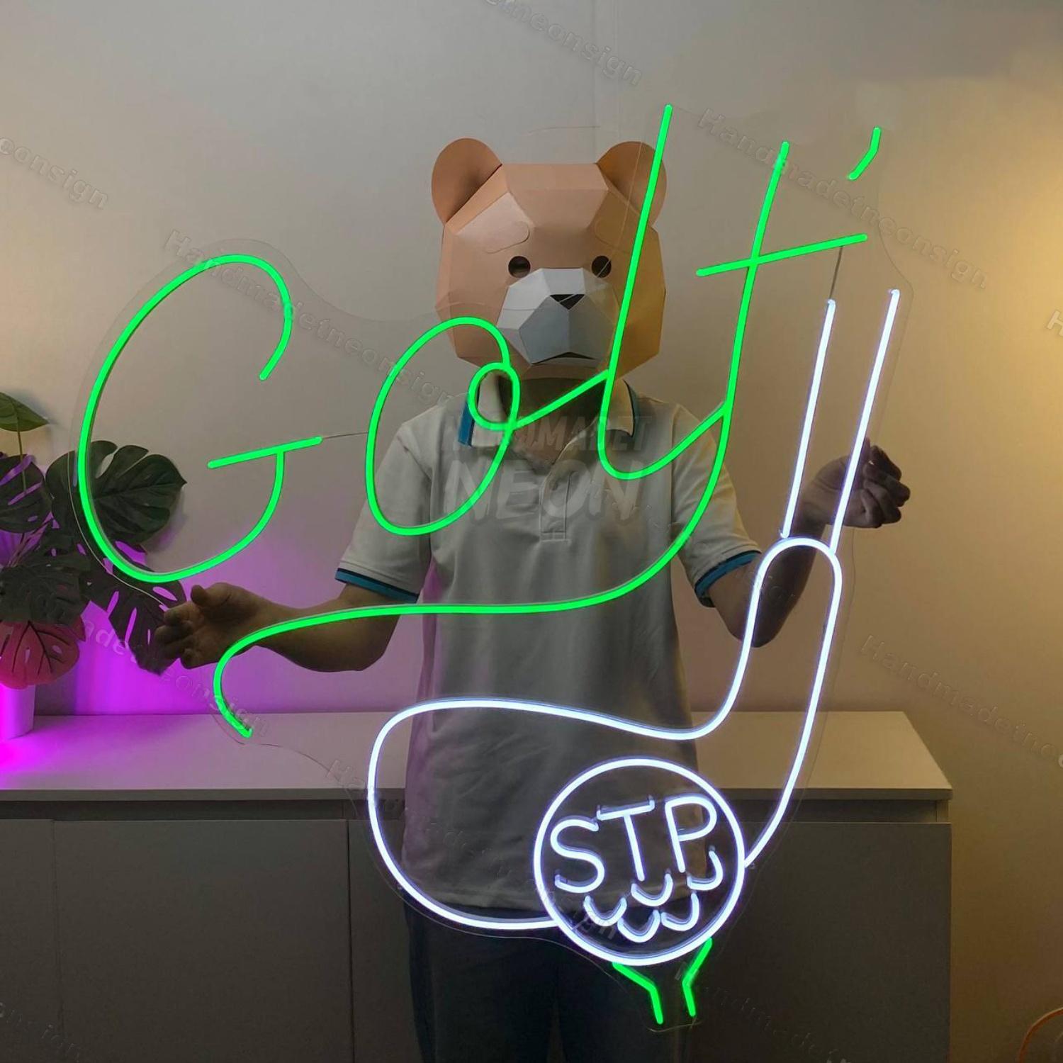 Golf Led Neon Sign Sports Led Neon Sign | Shineneon