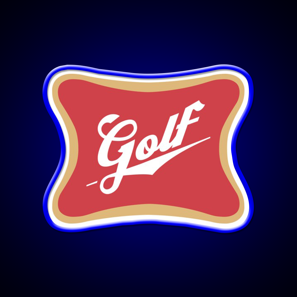 Golf Time Beer Bar Decor Led Neon Sign Rgb Color - LED neon sign view 5