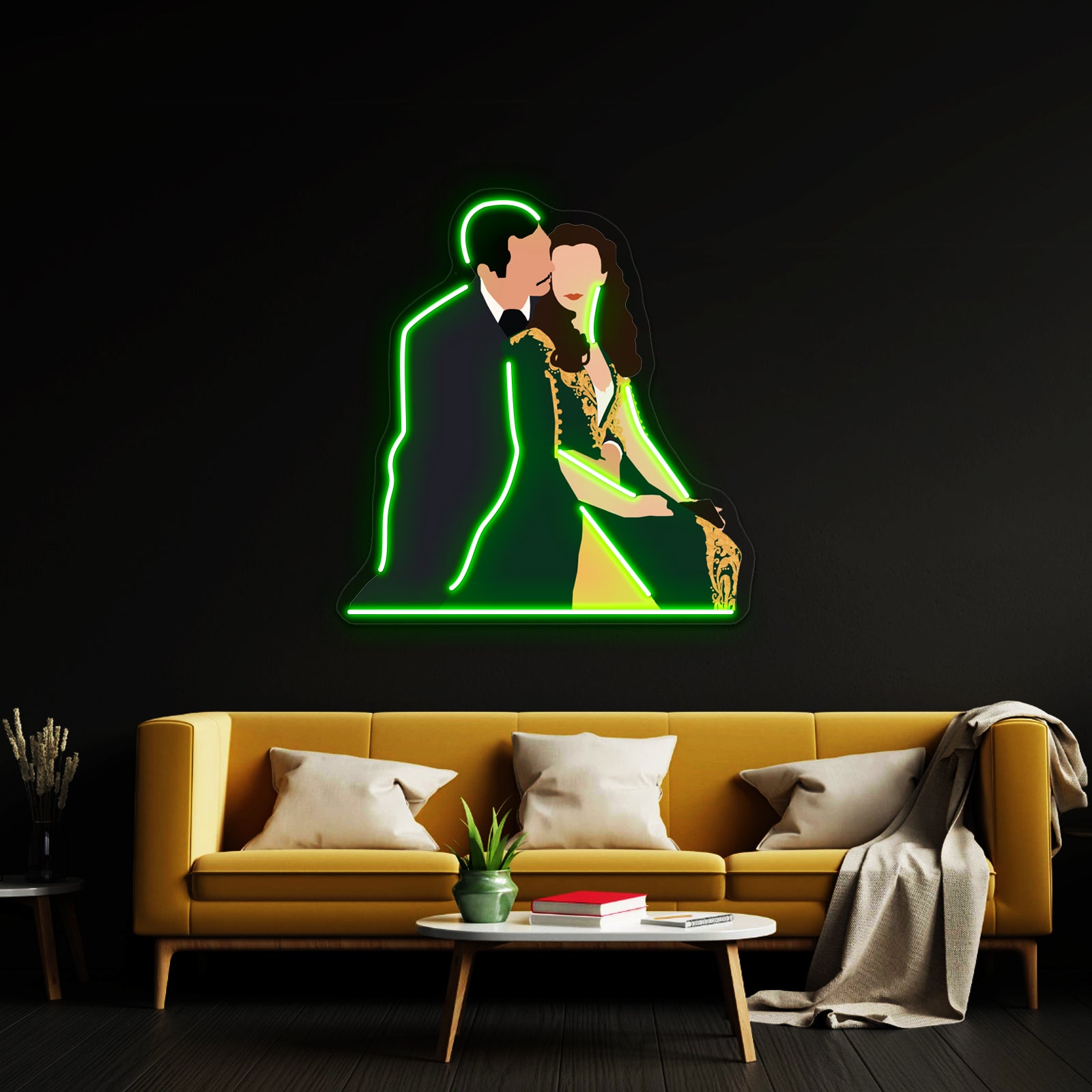 Gone With The Wind Artwork Neon Led Signs | Shineneon