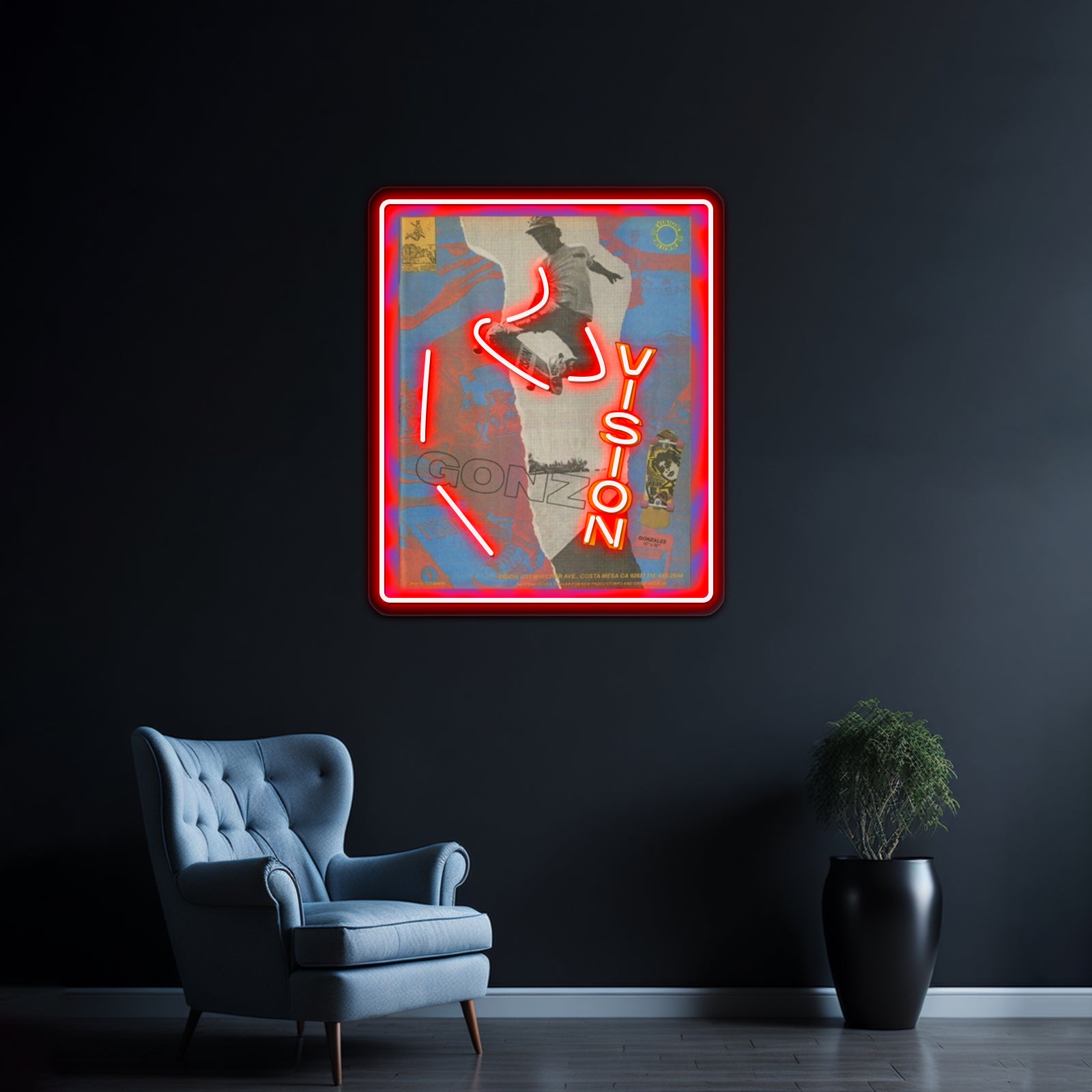 Good Fellas Pop Artwork Large Neon Signs