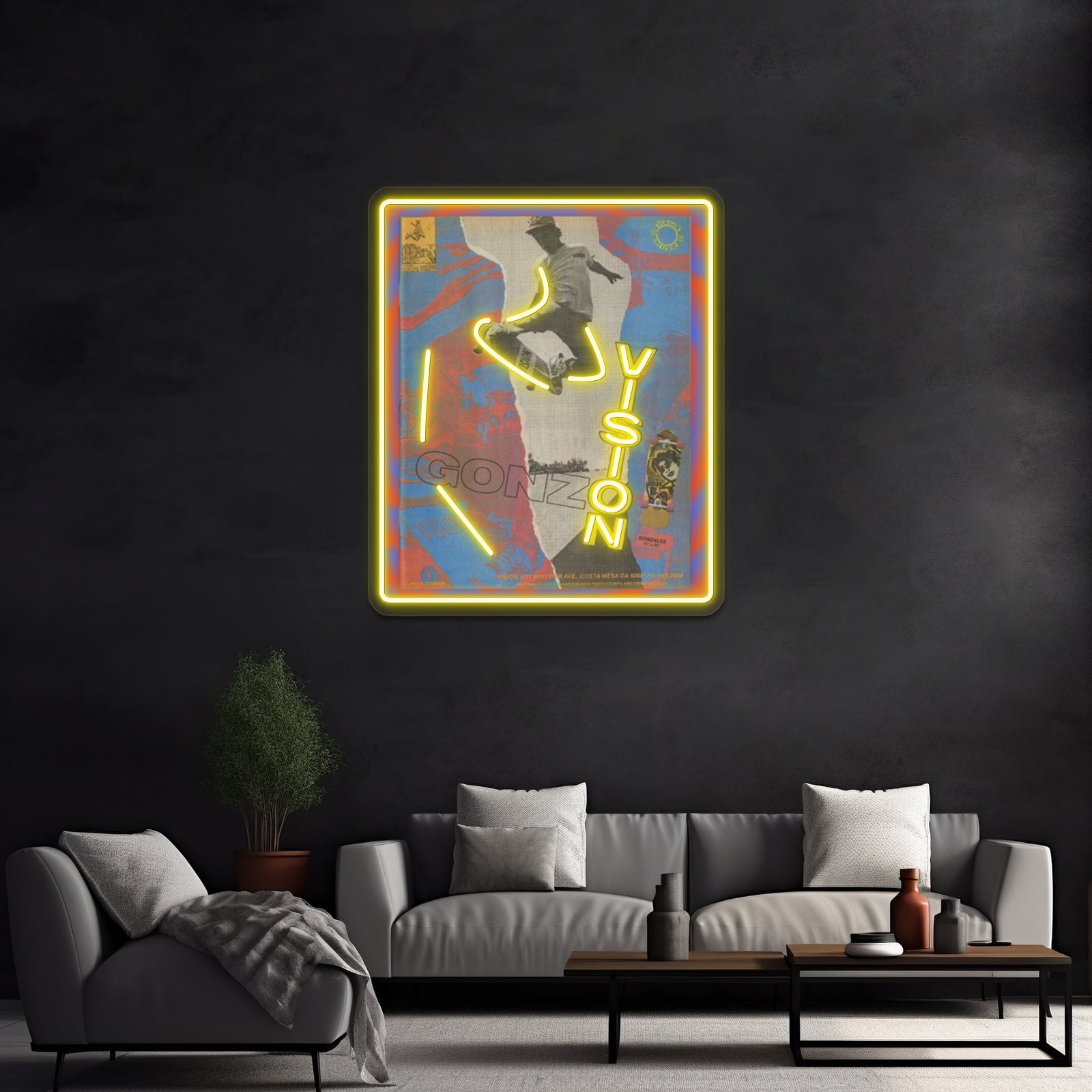 Good Fellas Pop Artwork Large Neon Signs