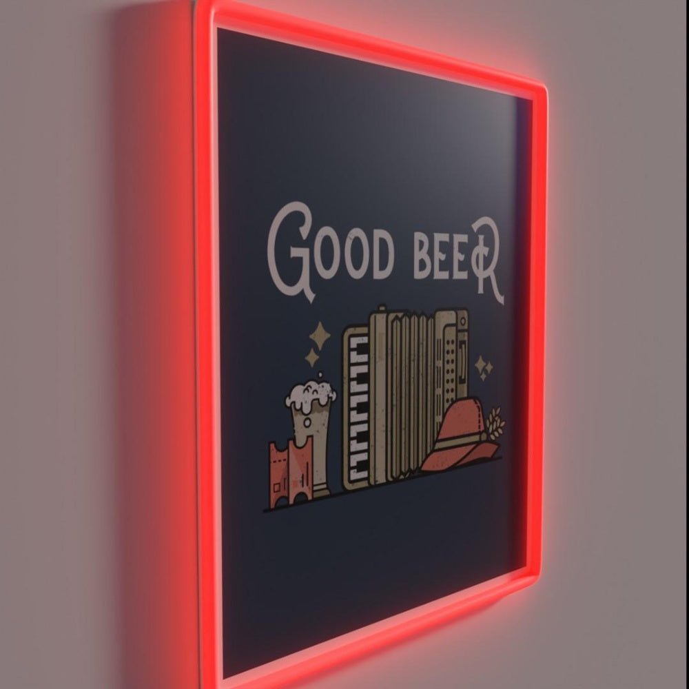 Good Beer Rgb Led Neon Sign - Shineneon