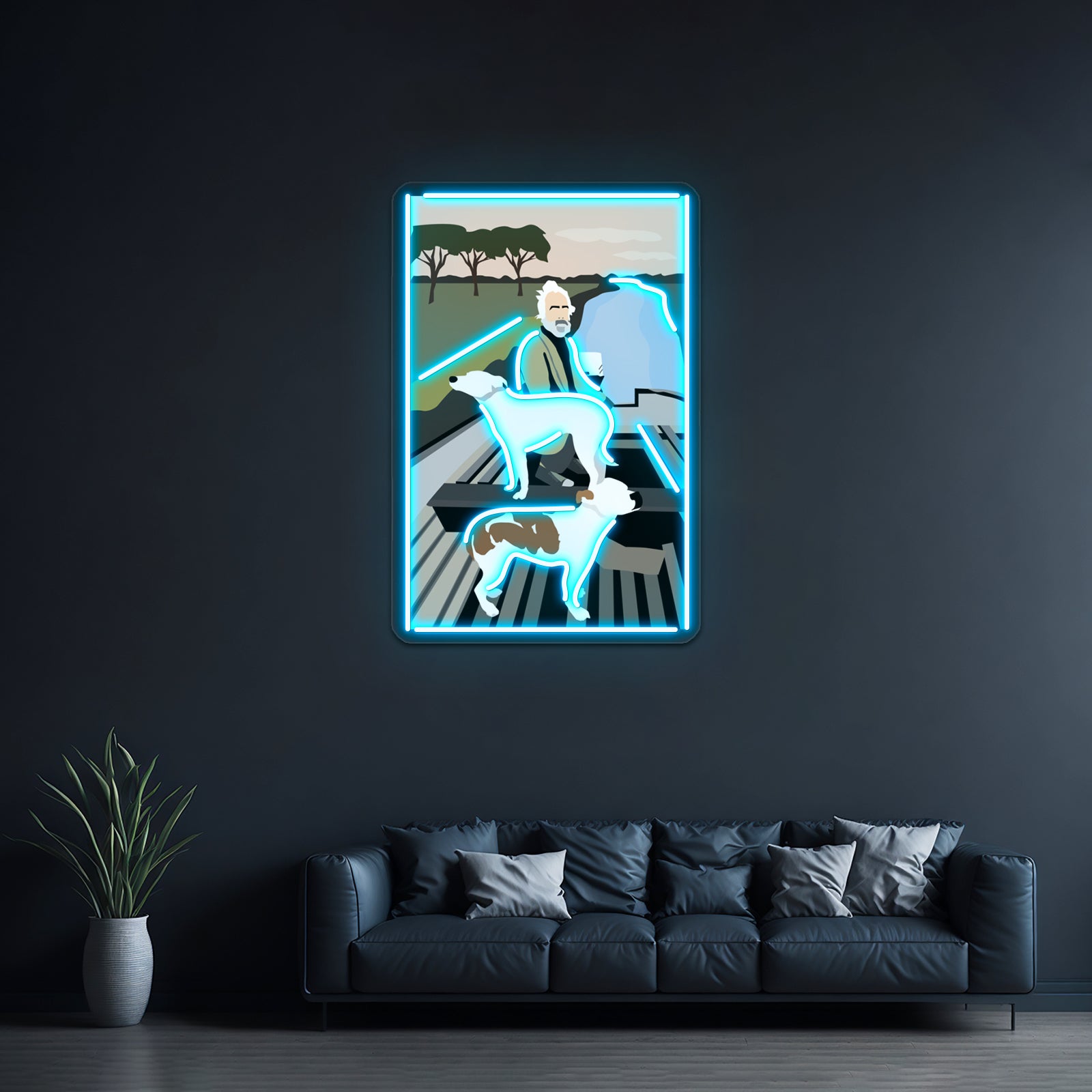 Good Fellas Pop Artwork Large Neon Signs