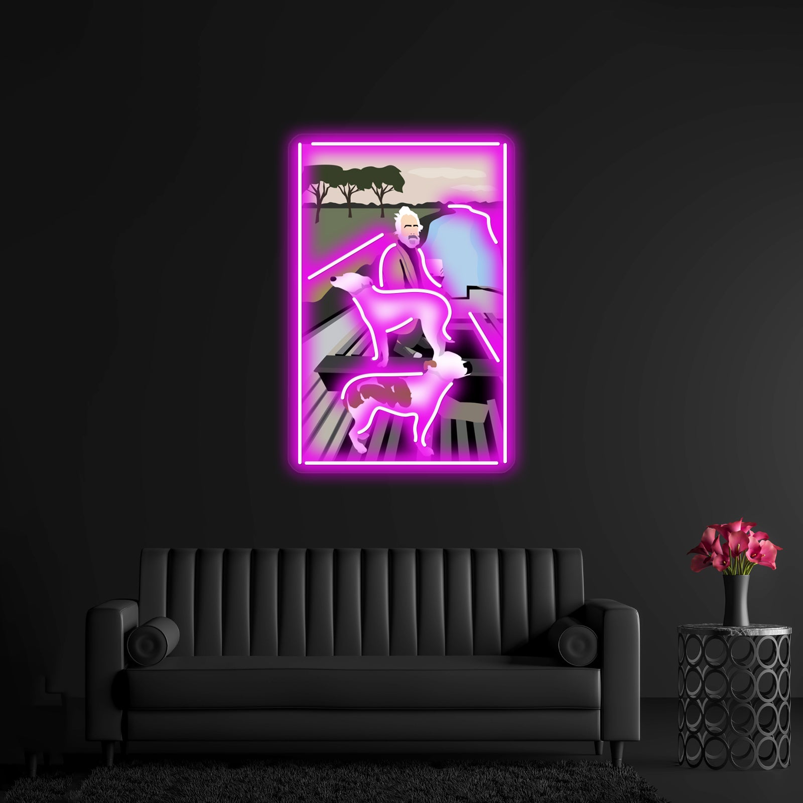 Good Fellas Pop Artwork Large Neon Signs