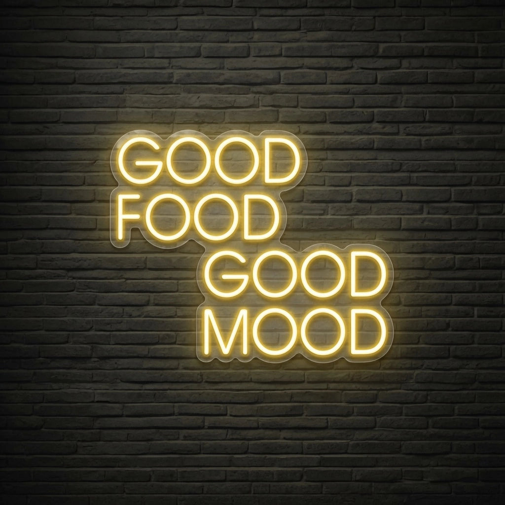 Good Food Is Room Decor LED Neon Sign - 01 Original Product Image