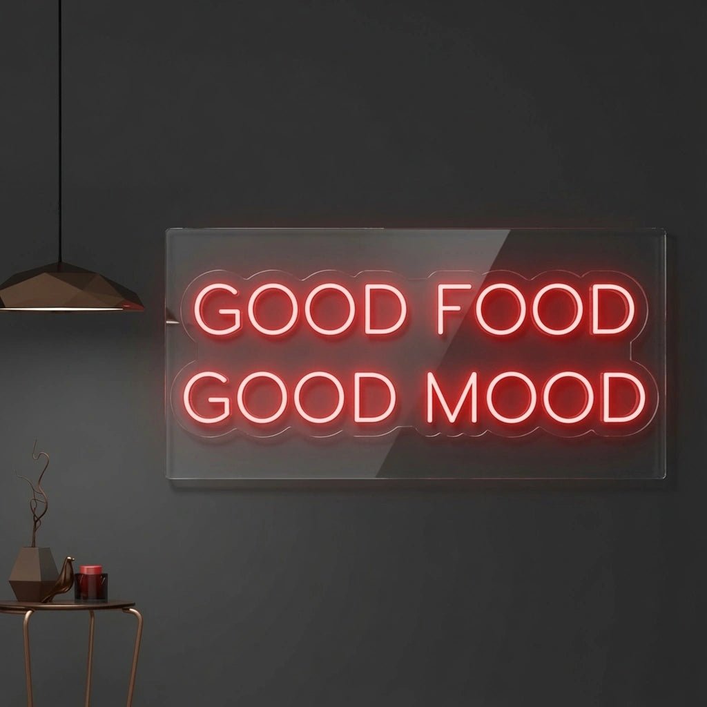 Good Food Mood LED Neon Sign - Shineneon