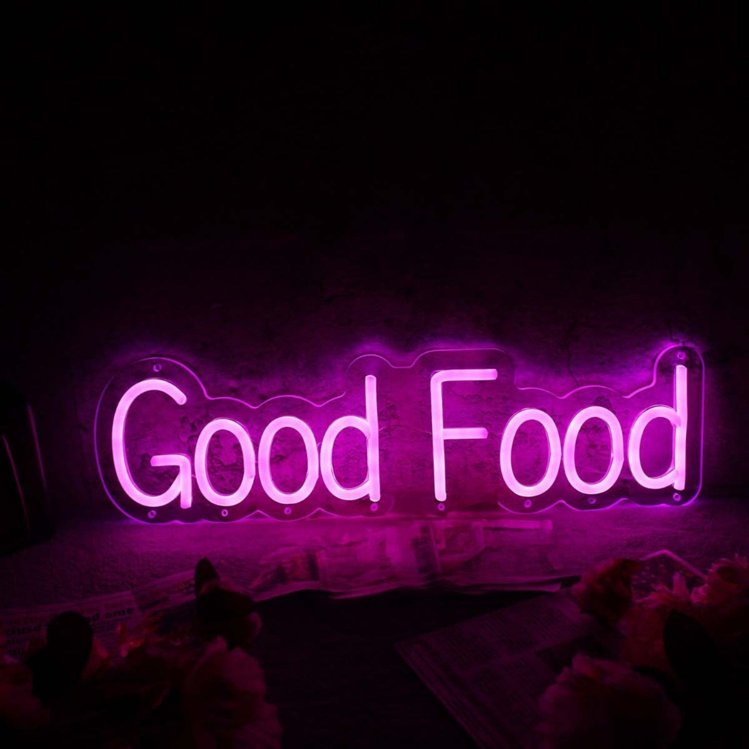 Good Food Pink Led Neon Sign | Shineneon