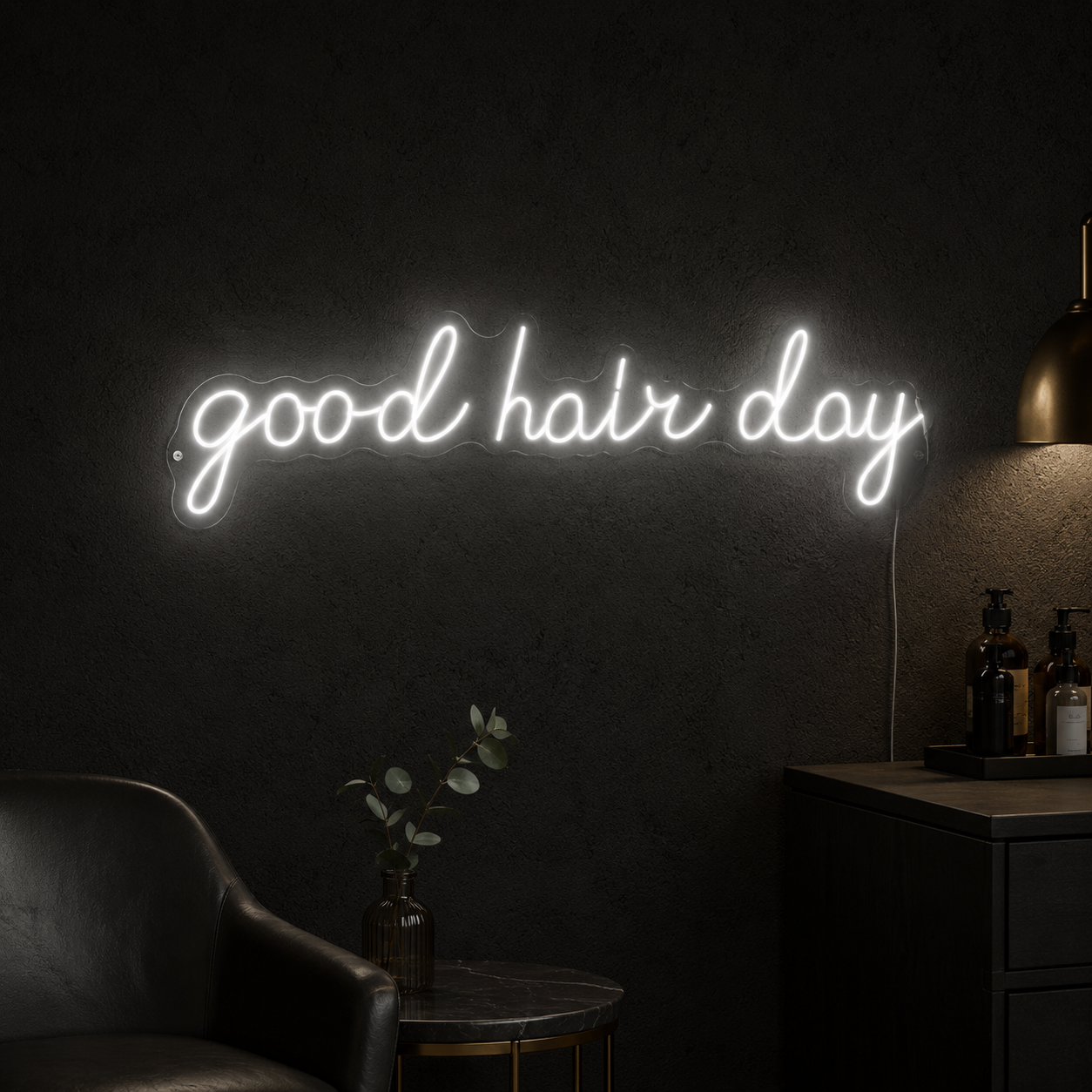 Good Hair Day LED Neon Sign - 01 Original Product Image