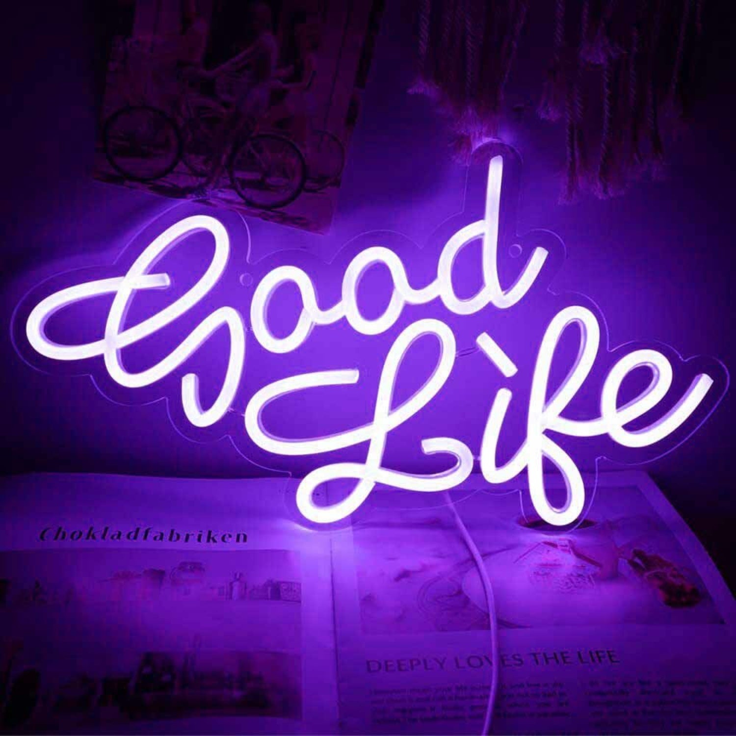 Good Luck Wedding Decor Neon Sign | Shineneon