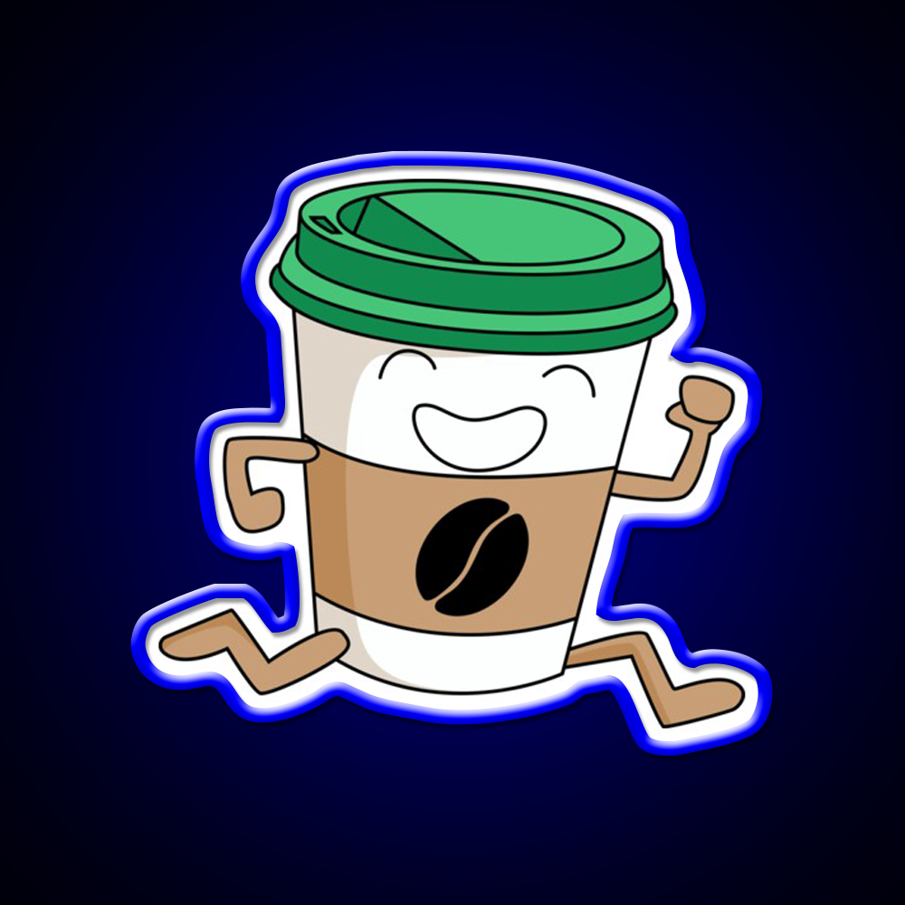 Good Morning Coffee Cup Cafe Led Neon Sign Espresso Bar Art Rgb Color