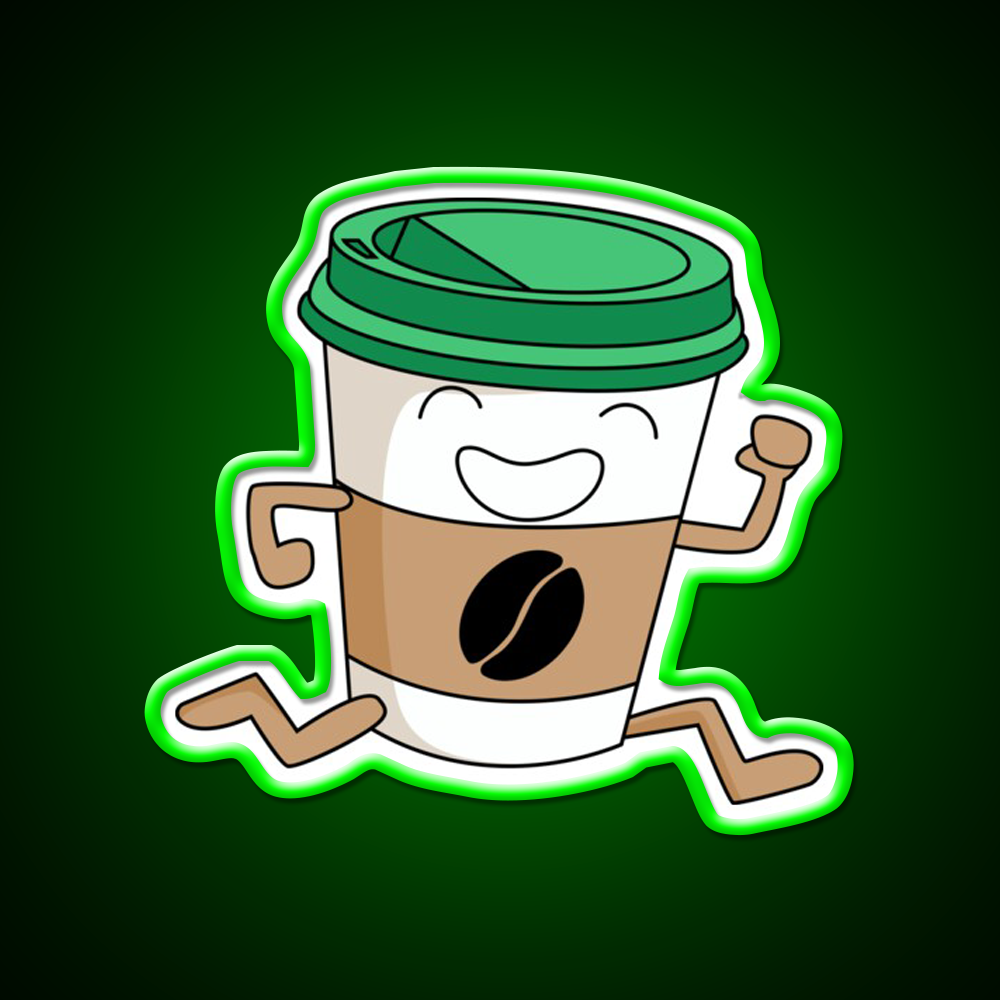 Good Morning Coffee Cup Cafe Led Neon Sign Espresso Bar Art Rgb Color