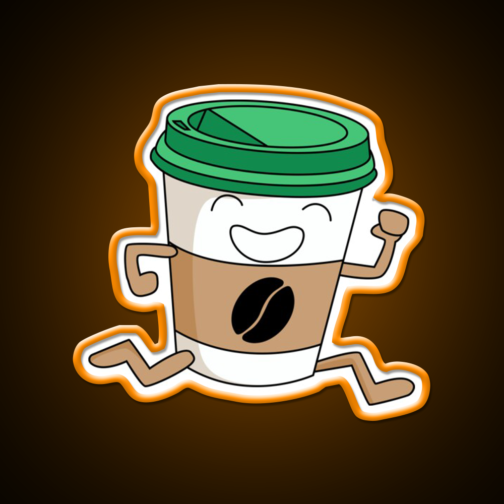 Good Morning Coffee Cup Cafe Led Neon Sign Espresso Bar Art Rgb Color