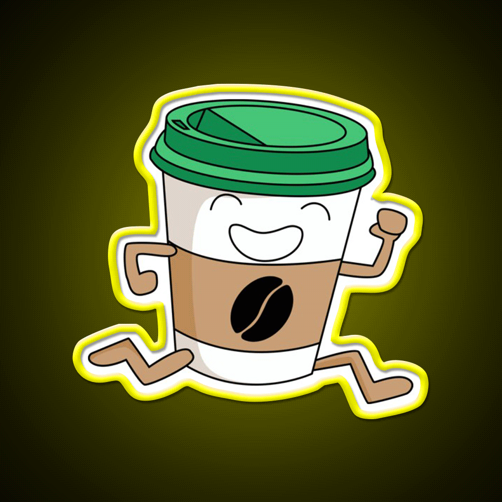 Good Morning Coffee Cup Cafe Led Neon Sign Espresso Bar Art Rgb Color