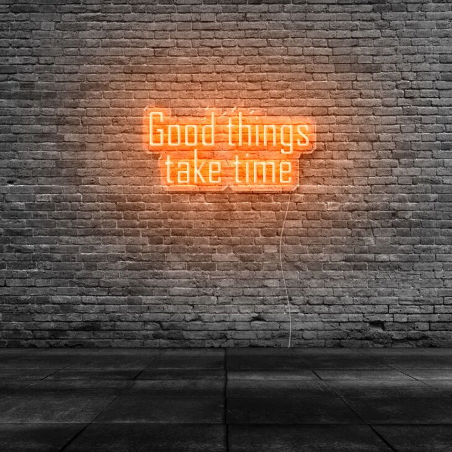 Good Things Take Time Led Neon Sign - Shineneon
