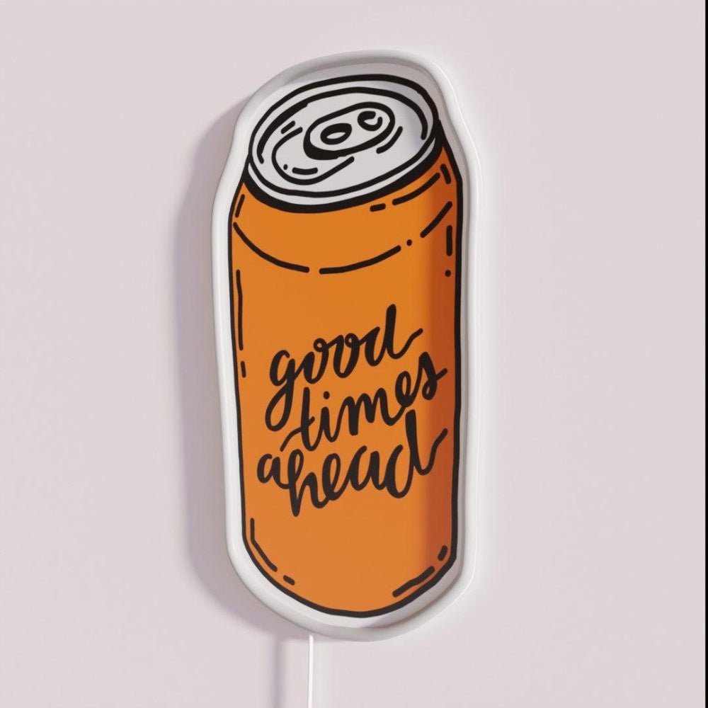 Good Times Ahead Beer Rgb Led Neon Sign - Shineneon