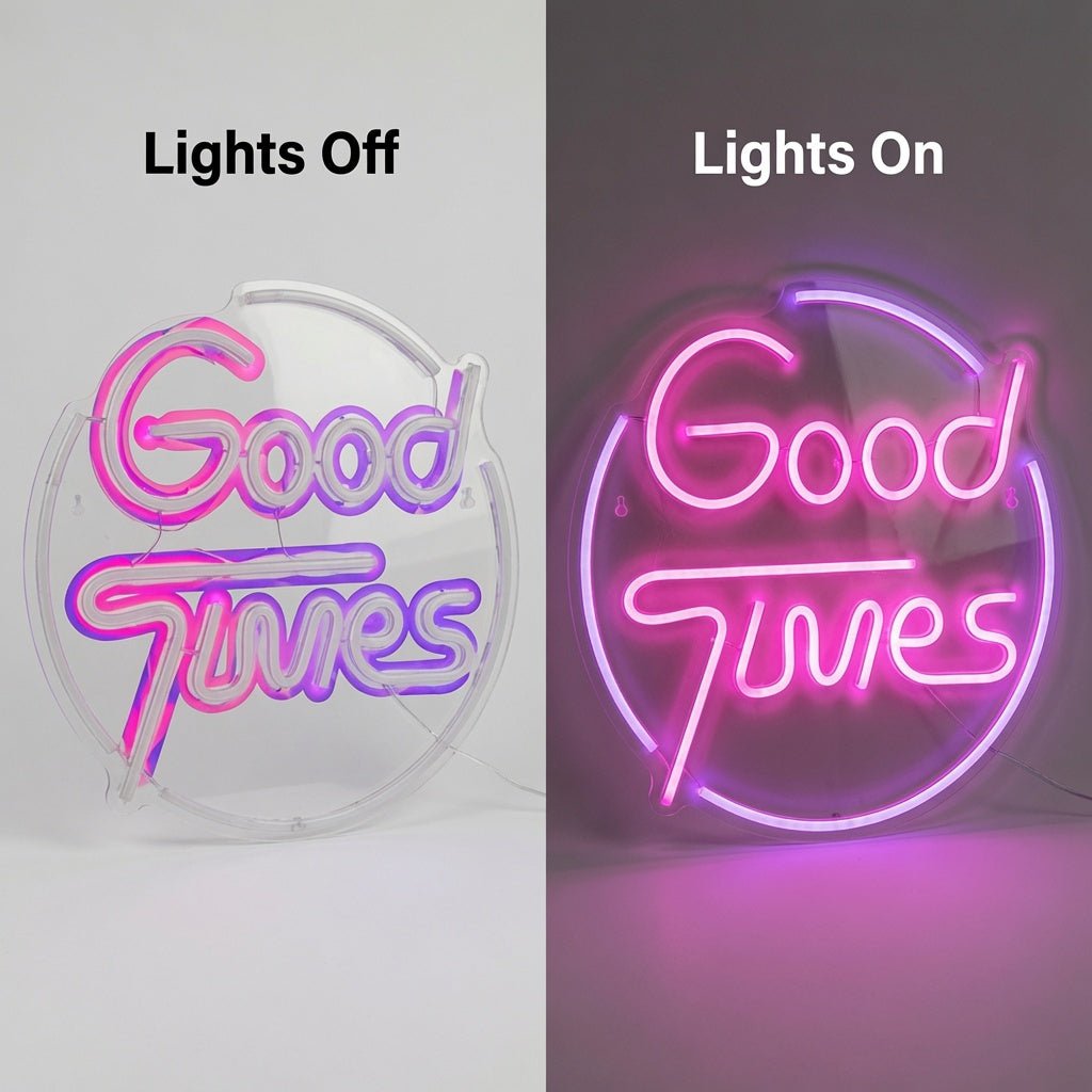 Good Times LED Neon Sign Wall Neon Sign - Shineneon
