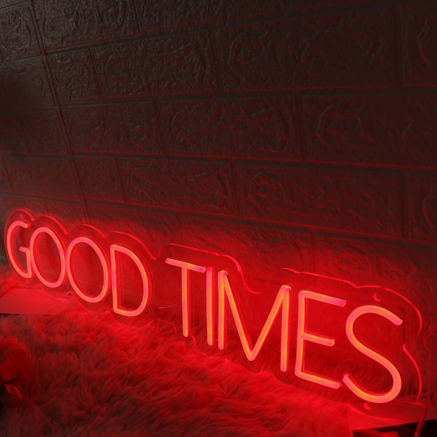 Good Times Red Led Neon Sign - Shineneon