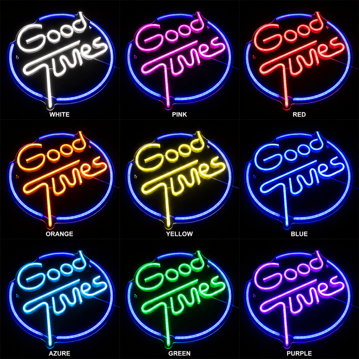 Good Times Wall Decor LED Neon Sign - Shineneon
