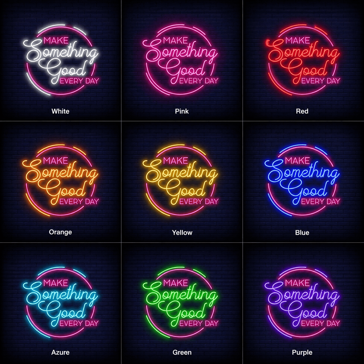 Good Times Word Decor Sign LED Neon Sign - Shineneon
