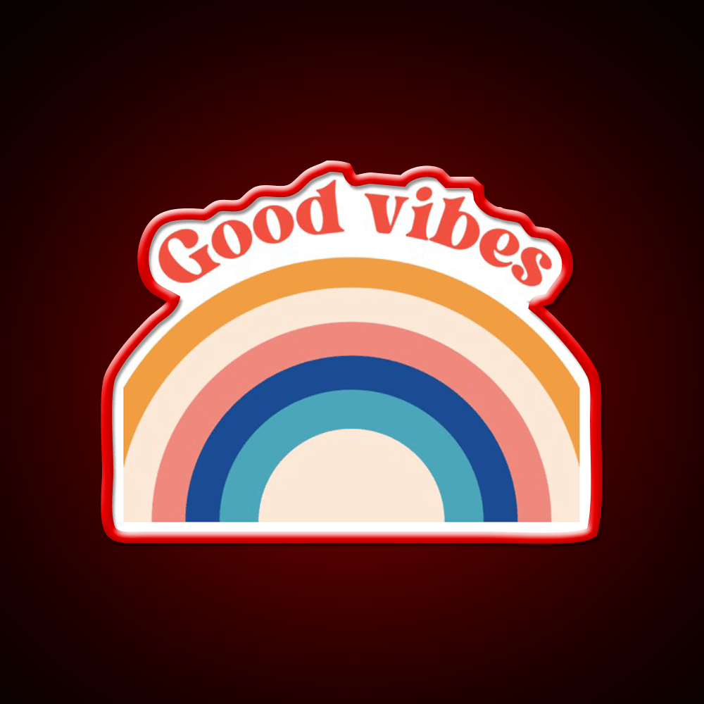 Good Vibes Cafe Led Neon Sign Espresso Bar Art For Coffee Shop Rgb Color - Shineneon