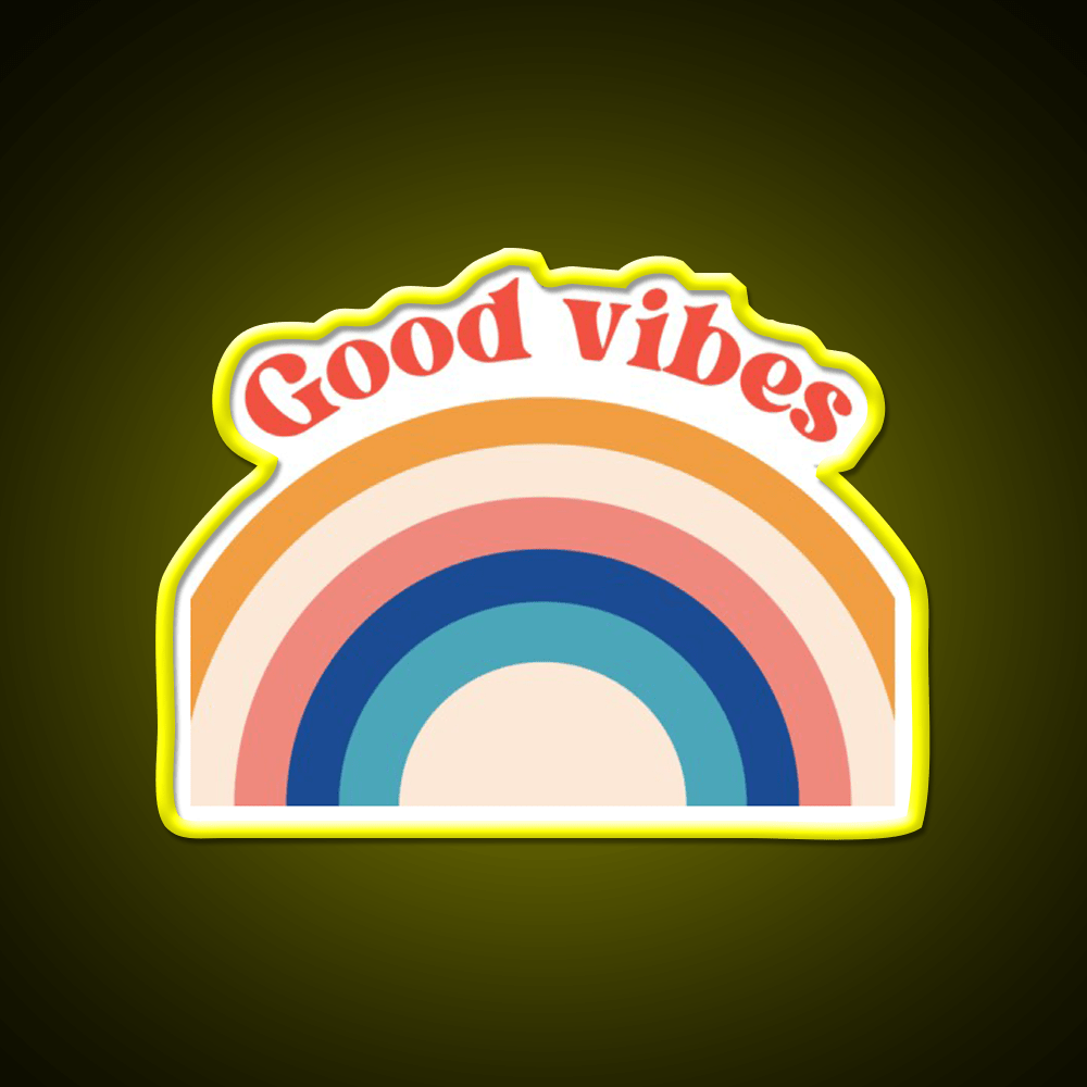 Good Vibes Cafe Led Neon Sign Espresso Bar Art For Coffee Shop Rgb Color - Shineneon