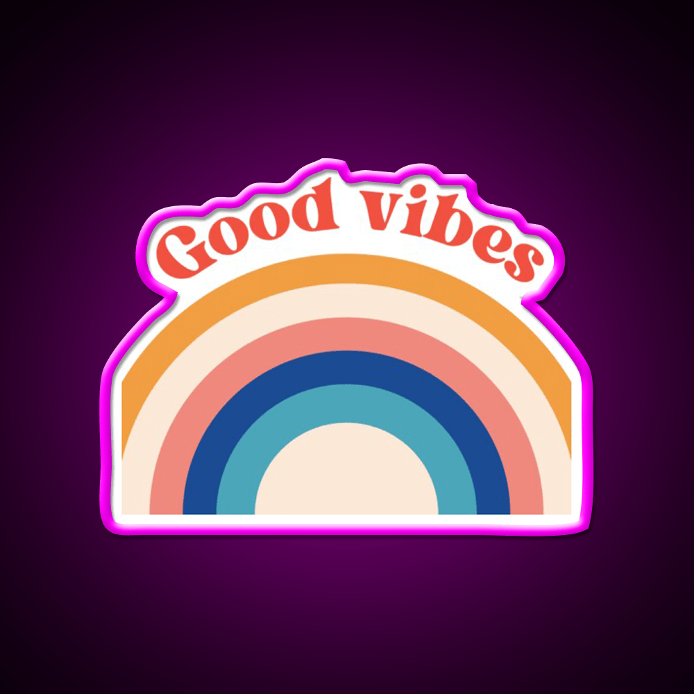 Good Vibes Cafe Led Neon Sign Espresso Bar Art For Coffee Shop Rgb Color - Shineneon