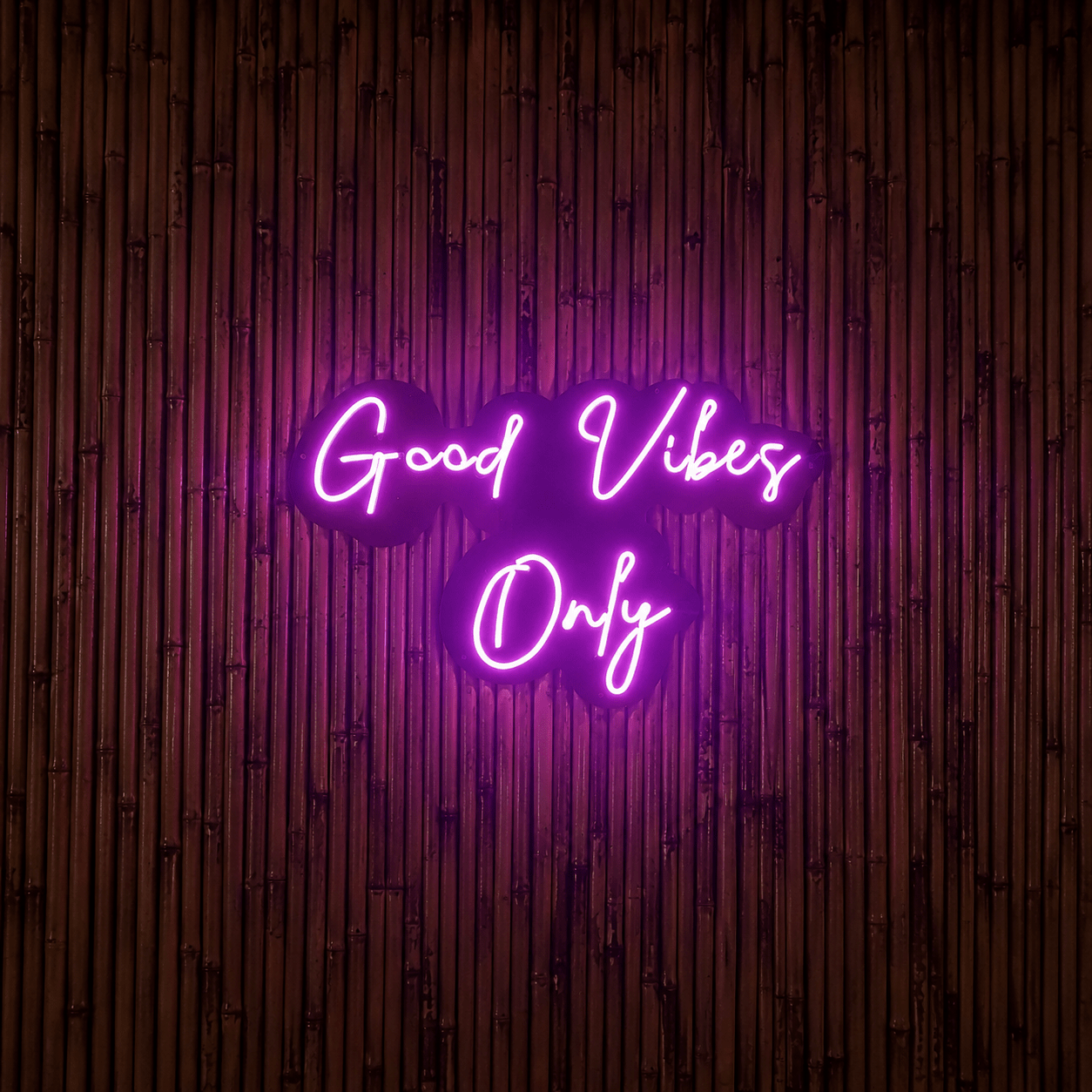 Good Vibes Classic Wall Light LED Neon Sign - Shineneon