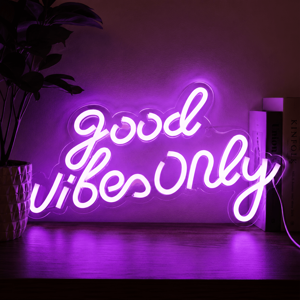 Good Vibes Dorm Decor Sign LED Neon Sign - Shineneon