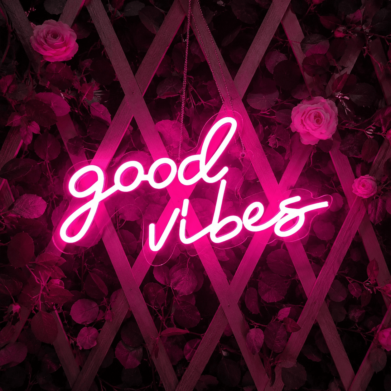 Good Vibes Gallery Wall Decor LED Neon Sign - Shineneon