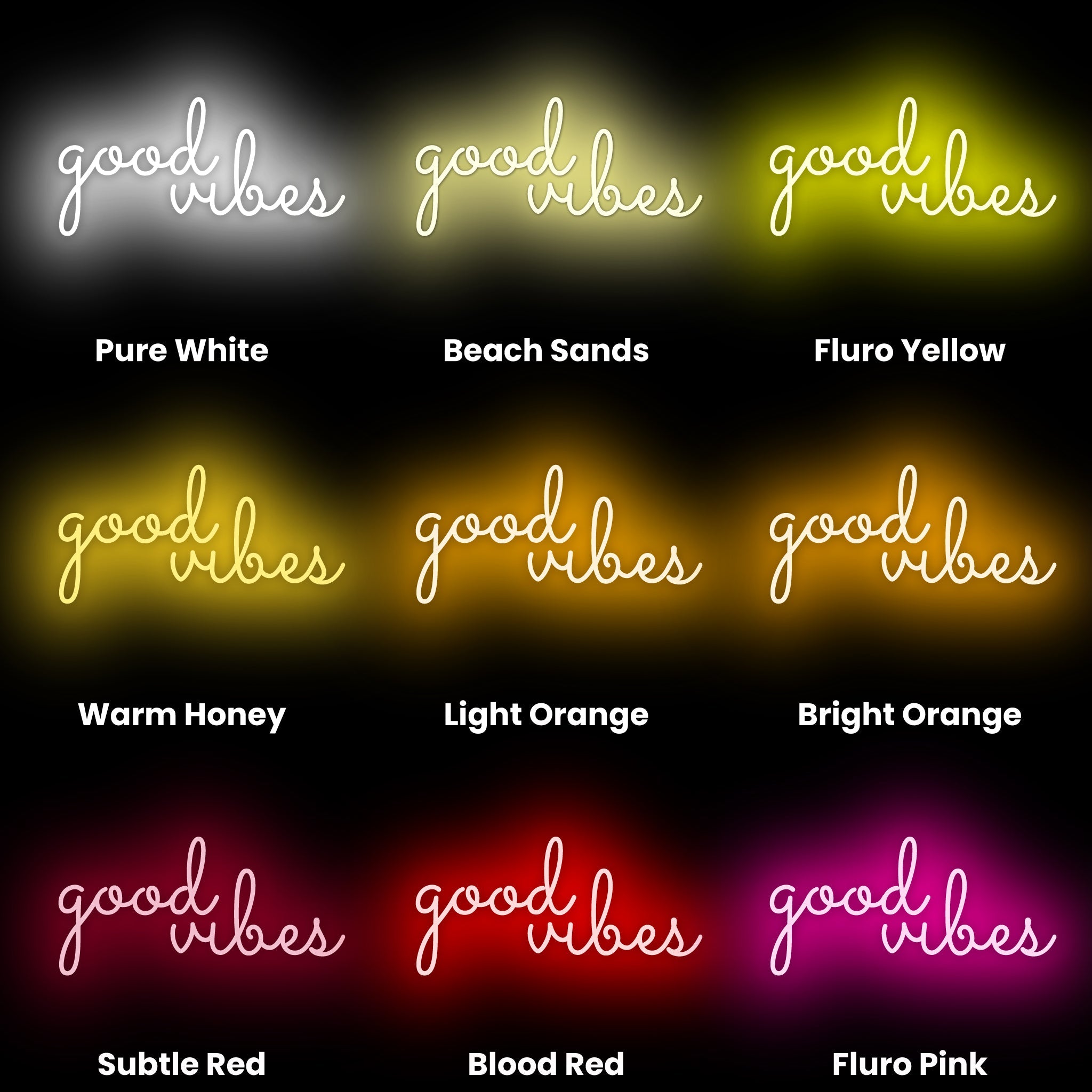 Good Vibes Led Neon Sign | Shineneon
