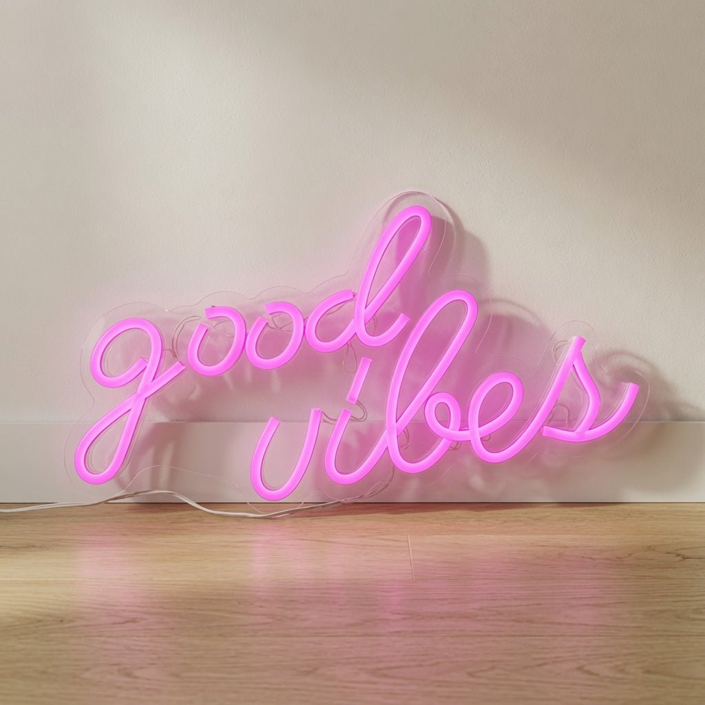 Good Vibes LED Neon Sign Home Decor - Shineneon