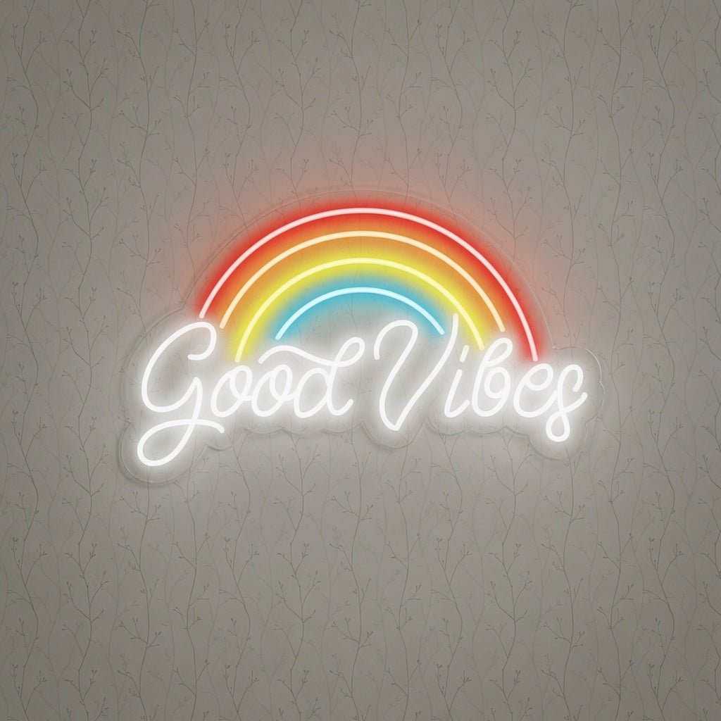 Good Vibes LED Neon Sign Home Wall Art - Shineneon
