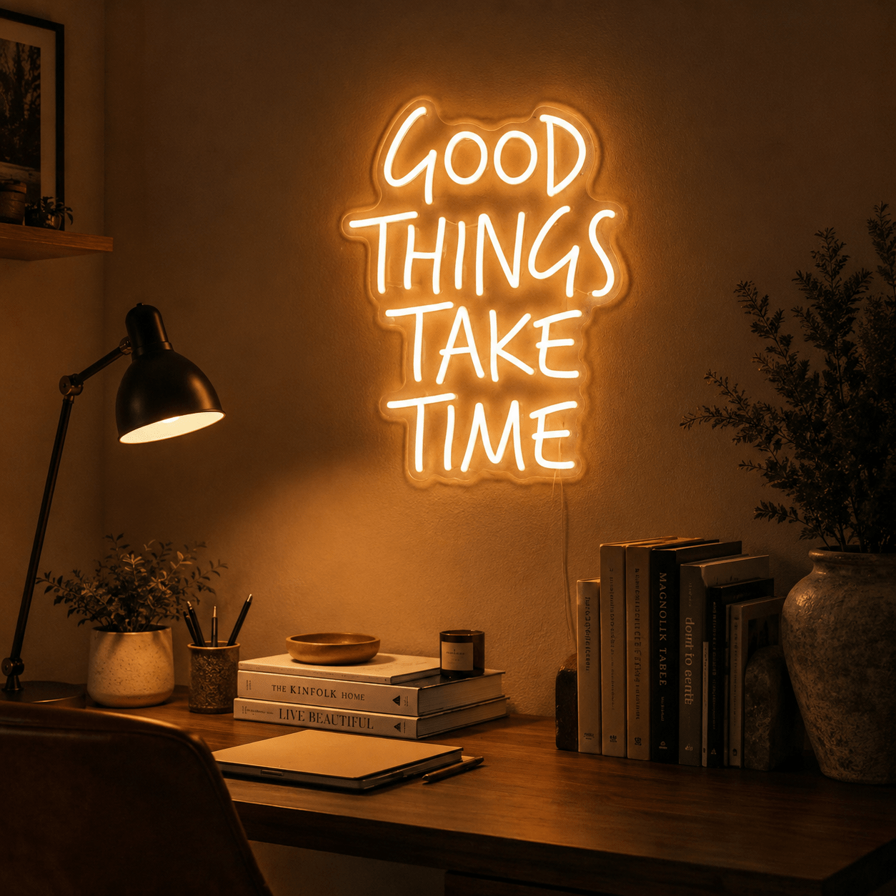 Good Vibes Lettering Decor Sign LED Neon Sign - Shineneon