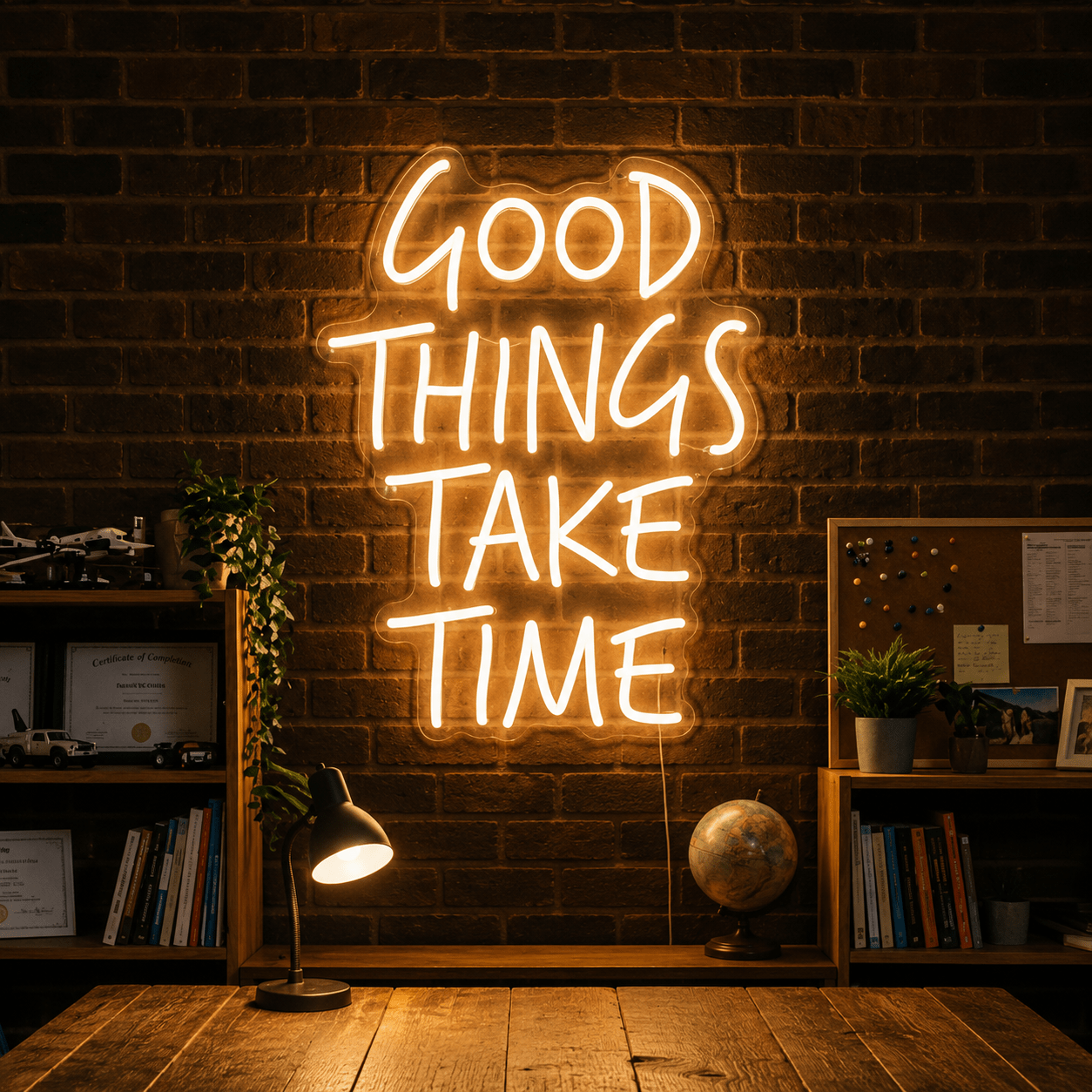 Good Vibes Lettering Decor Sign LED Neon Sign - Shineneon