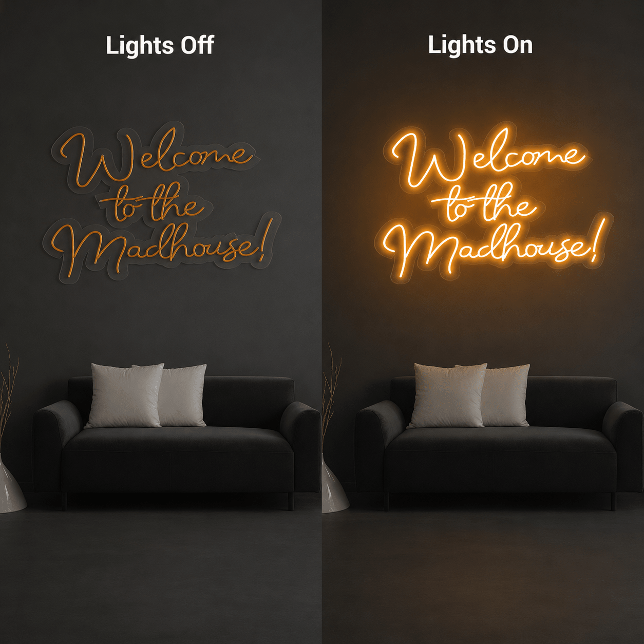 Good Vibes Mounted Decor Sign LED Neon Sign - Shineneon