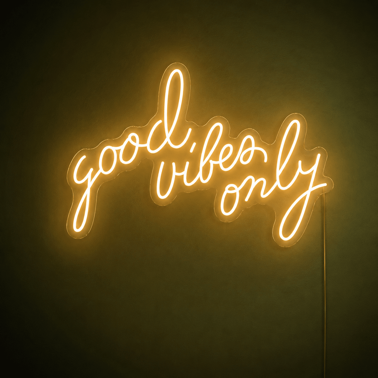 Good Vibes Only Aesthetic Room Decor LED Neon Sign - Shineneon