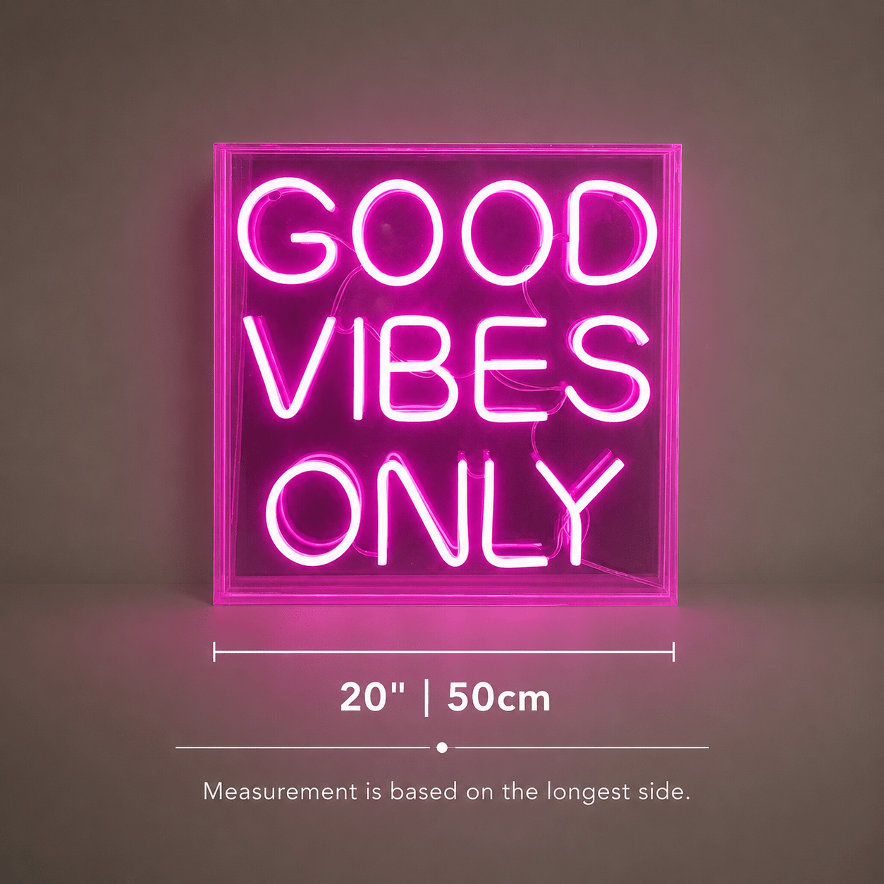 Good Vibes Only Classic LED Neon Sign - Shineneon