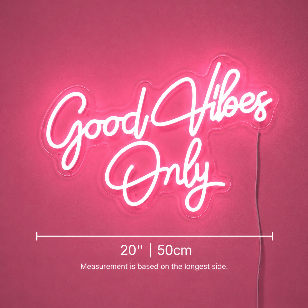 Good Vibes Only Home Decor LED Neon Sign - Shineneon