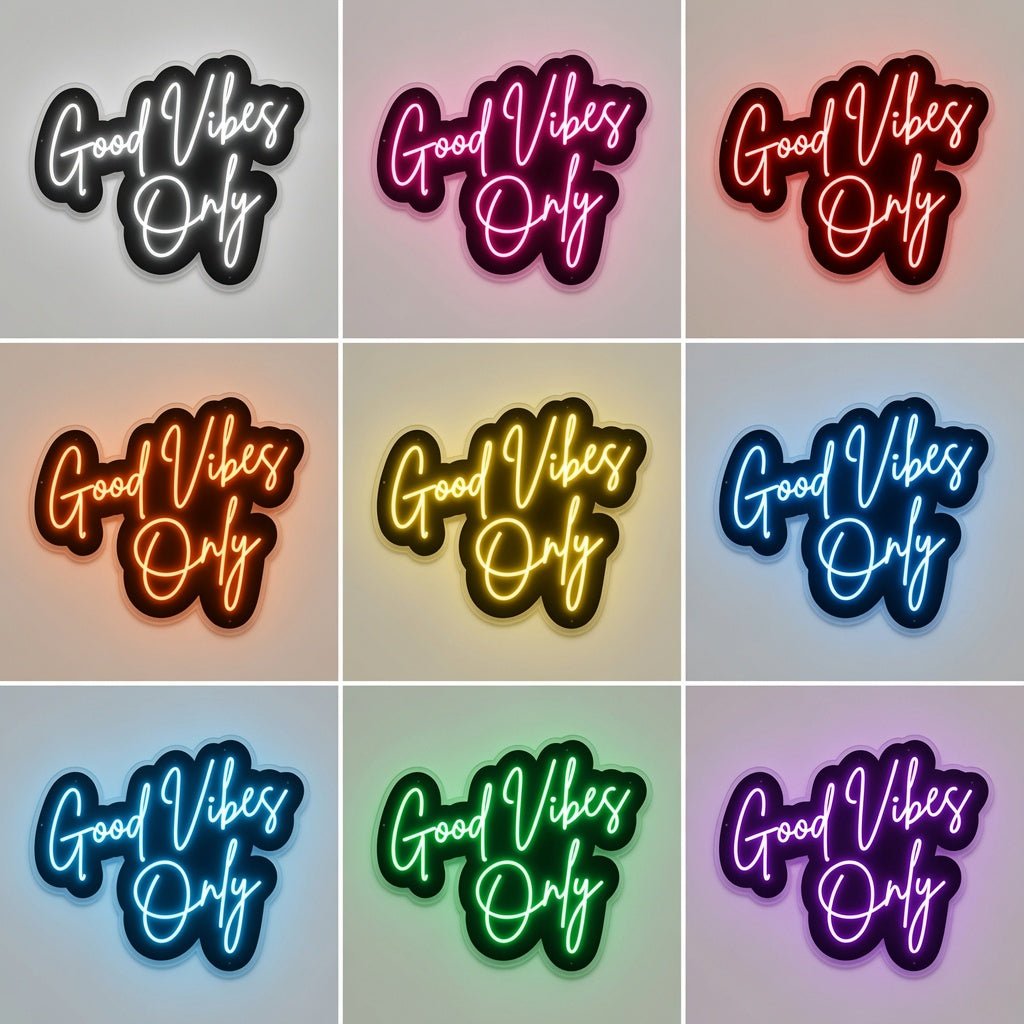 Good Vibes Only LED Neon Sign Home Decor - Shineneon
