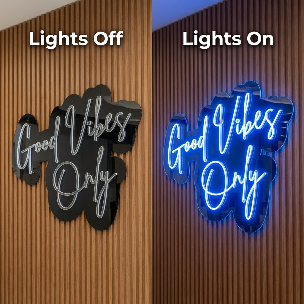 Good Vibes Only LED Neon Sign Home Decor - Shineneon
