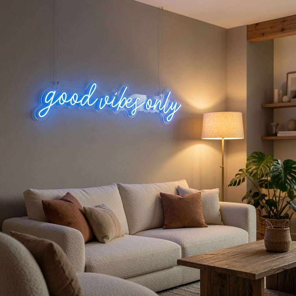Good Vibes Only LED Neon Sign Home Wall Art Wall Neon Sign - Shineneon