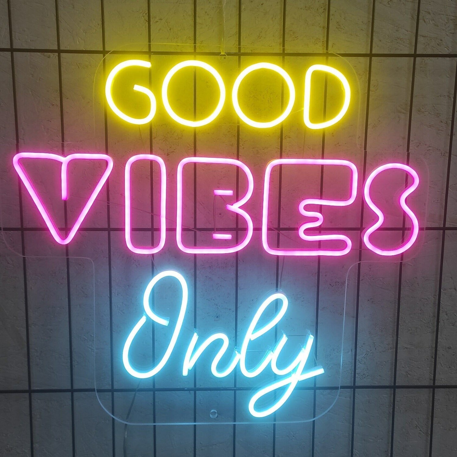 Good Vibes Only Led Neon Sign Ideal For Home Decor Office - Shineneon