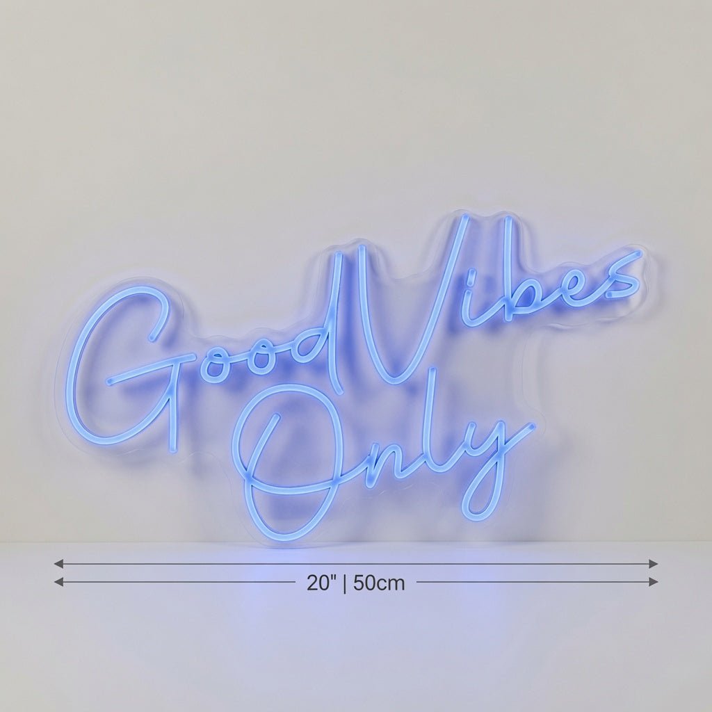Good Vibes Only LED Neon Sign Living Room Decor - Shineneon