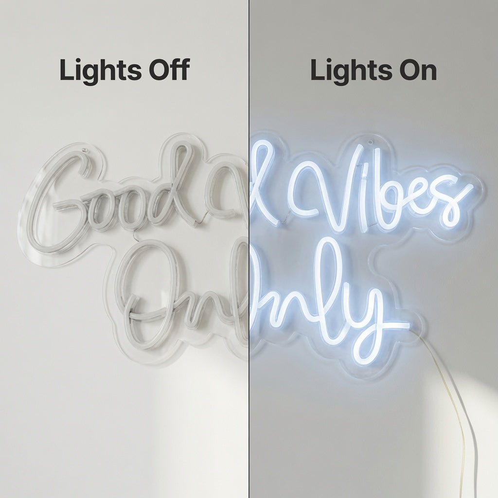 Good Vibes Only LED Neon Sign Wall Neon Sign - Shineneon