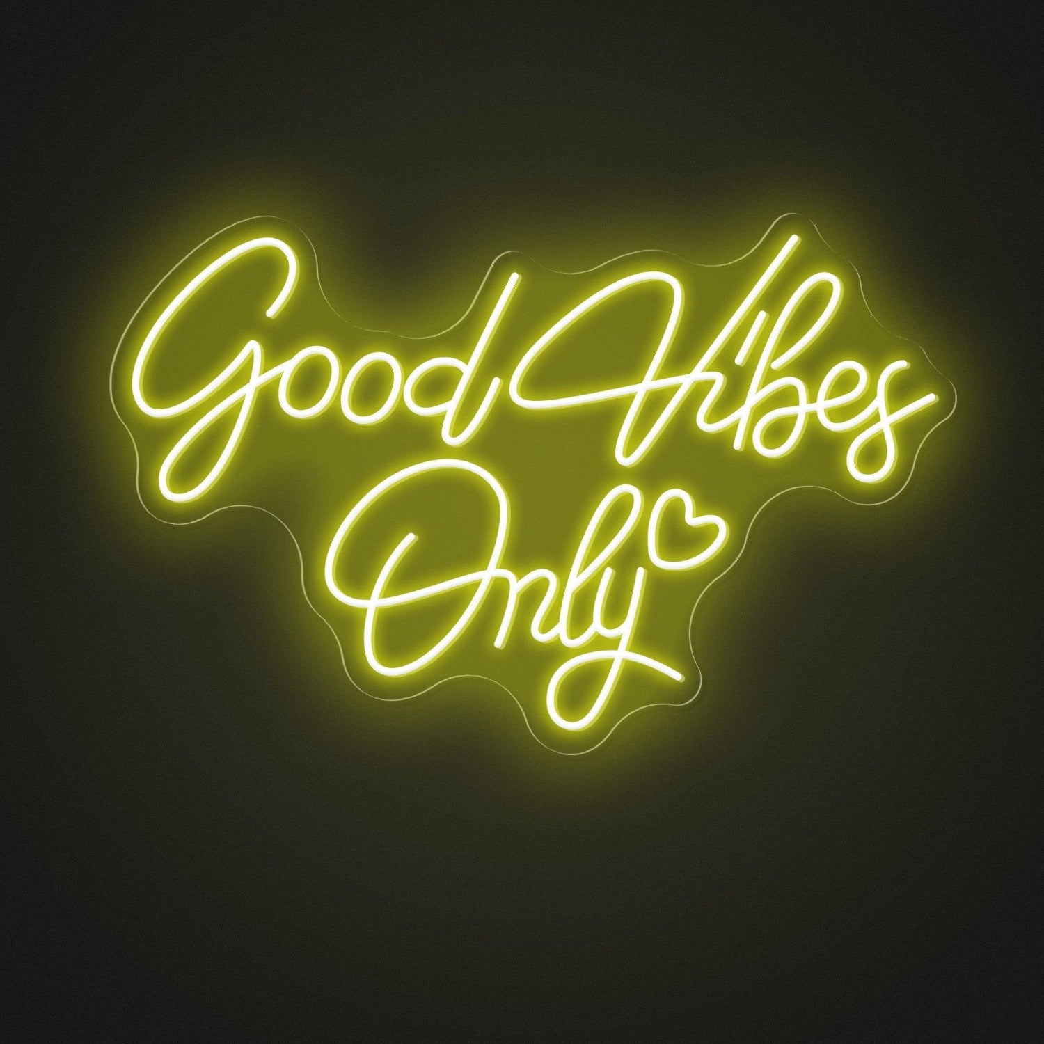 Good Vibes Only Pink Blue Led Neon Sign For Bedroom Cafe Decor | Shineneon