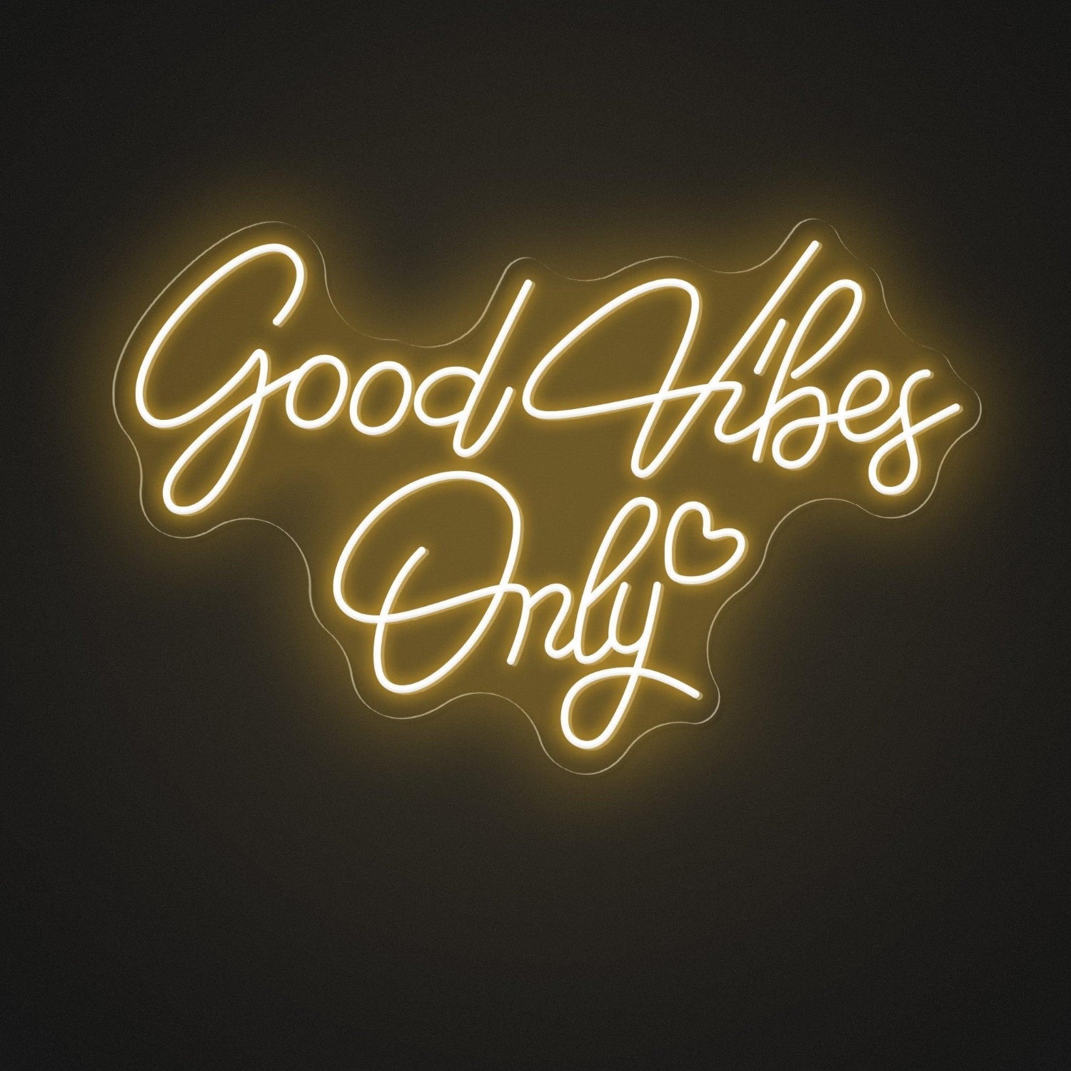 Good Vibes Only Pink Blue Led Neon Sign For Bedroom Cafe Decor | Shineneon