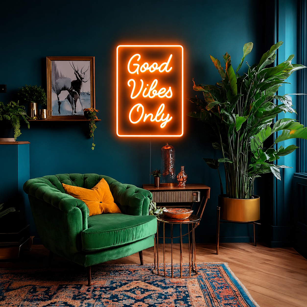 Good Vibes Only Room Decor LED Neon Sign - 01 Original Product Image