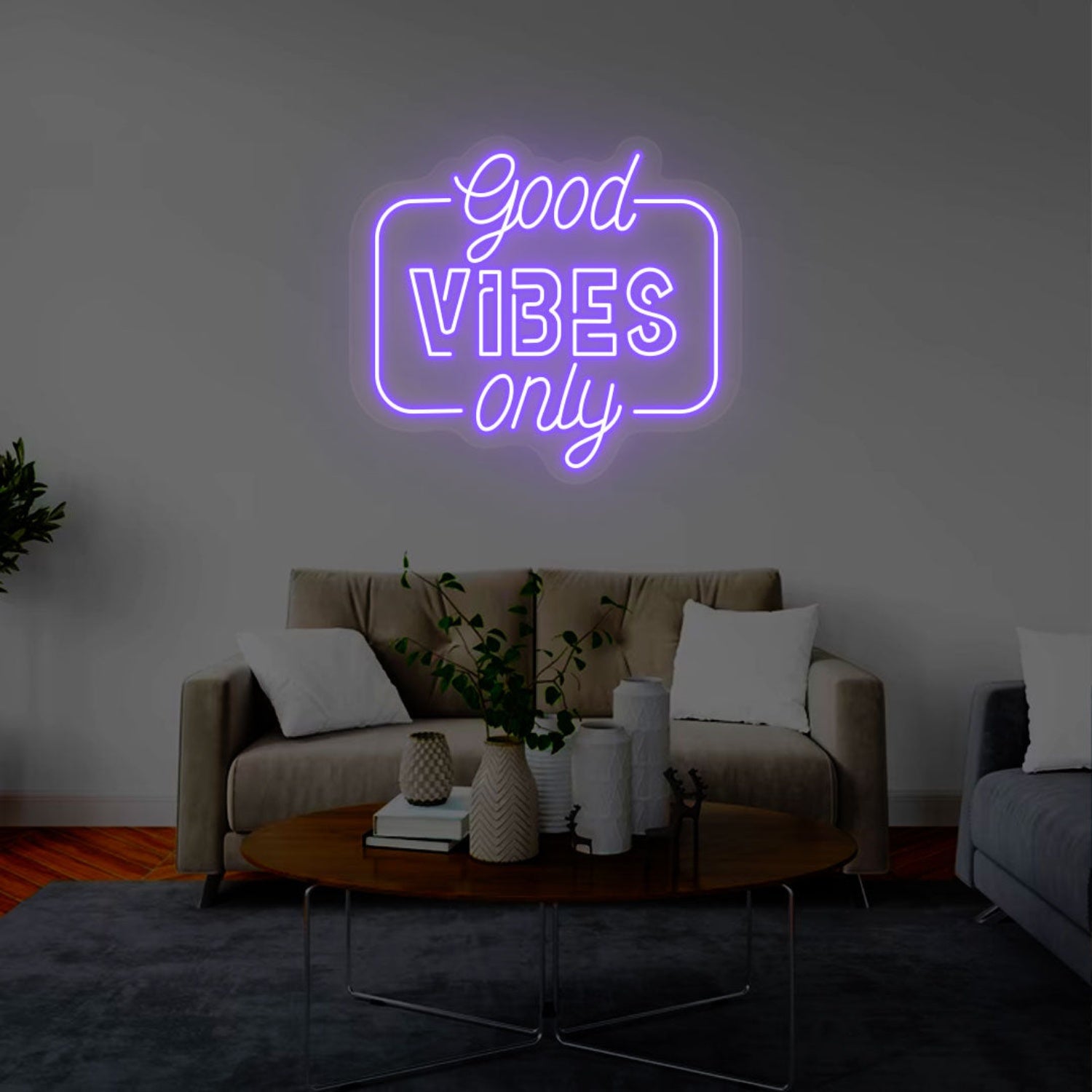 Good Vibes Only Sign Home Decor | Shineneon